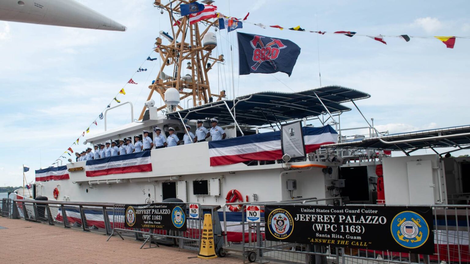 Newly Commissioned Coast Guard Cutter Named After 9/11 First Responder