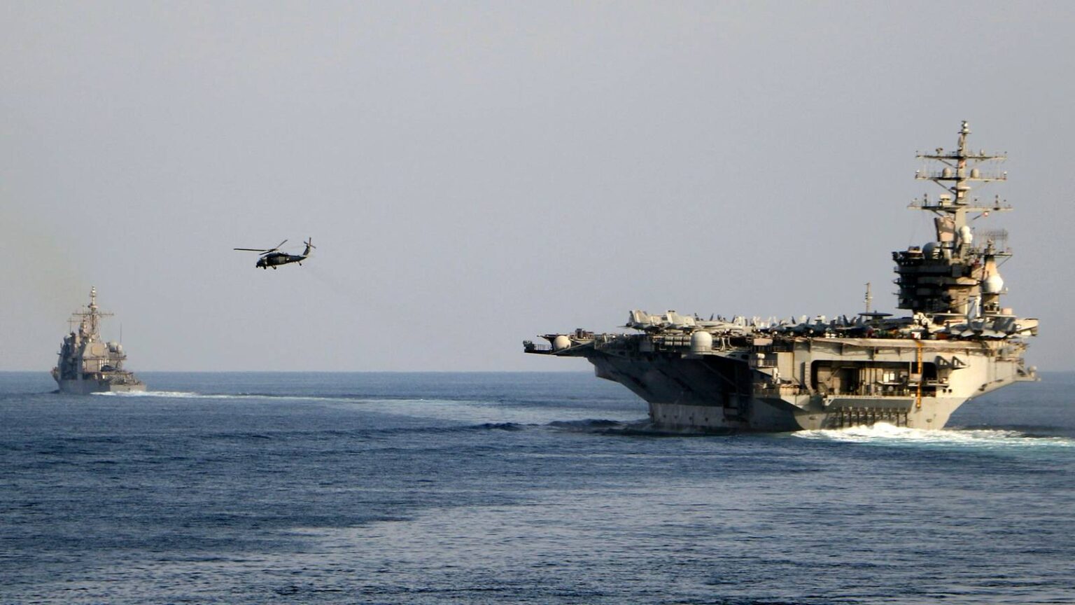 Four Navy Sailors, Two Aviators Injured After ‘Mishap’ on USS Eisenhower