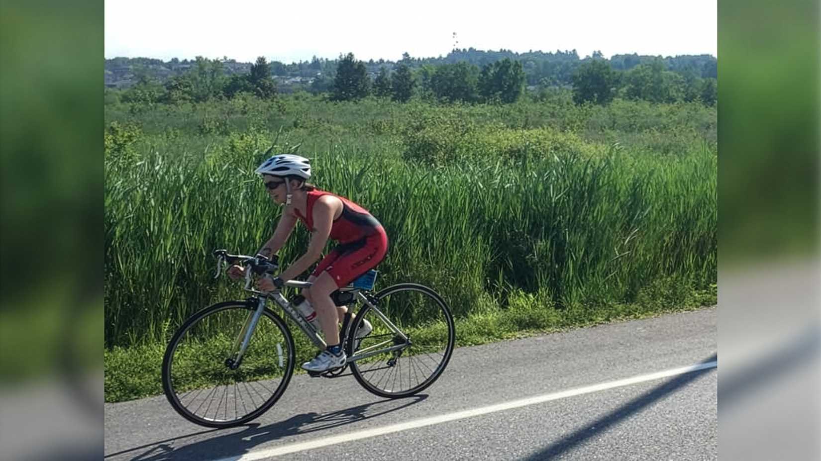 Cathy cycling (1)