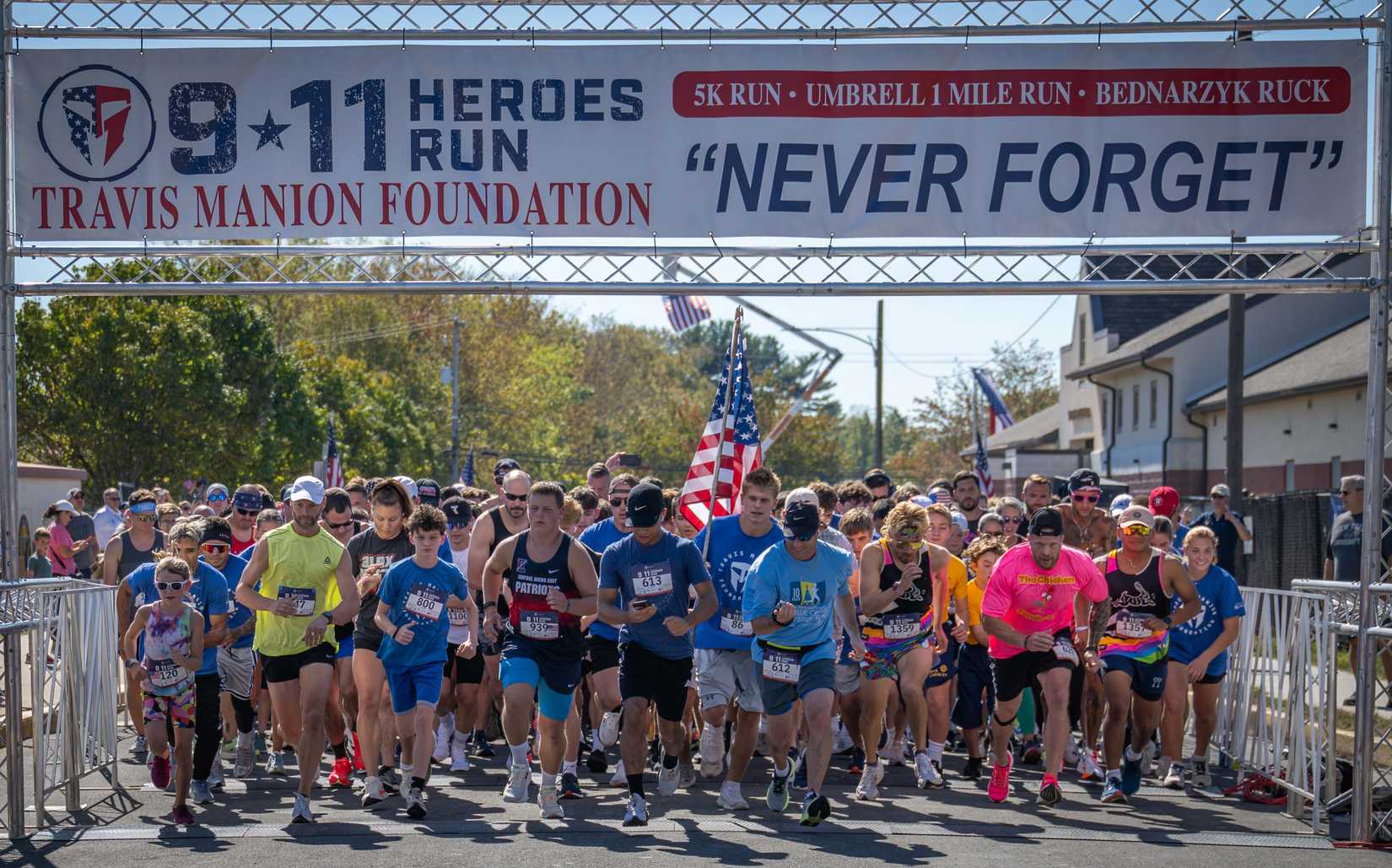 Running at Starting Line