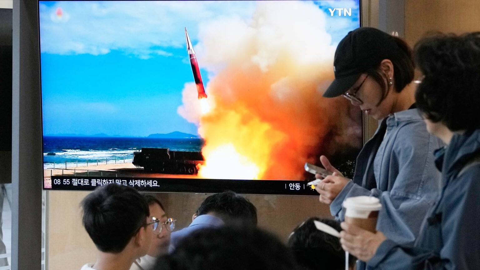 North Korea Says It Test-Fired an Intermediate-Range Missile as Tensions Grow Over Mine Blasts