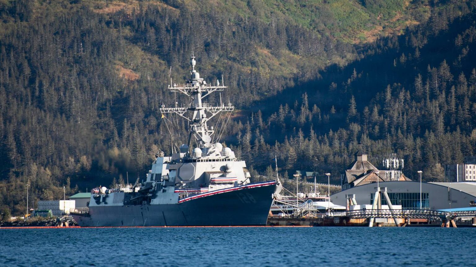 Navy’s USS Ted Stevens Arrives in Alaska City for First Time in 80 Years